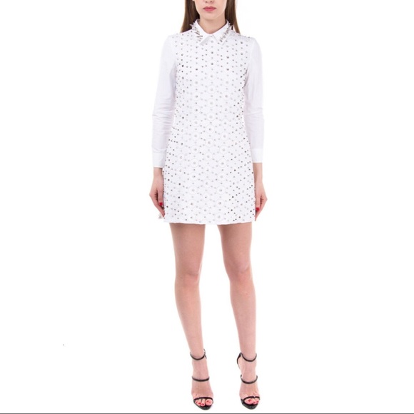 Authentic Viktor & Rolf White Studded Spike Dress - Picture 4 of 10